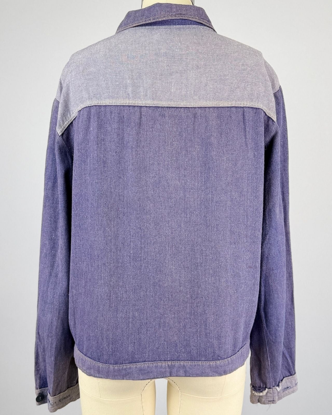 Purple French Workwear Jacket