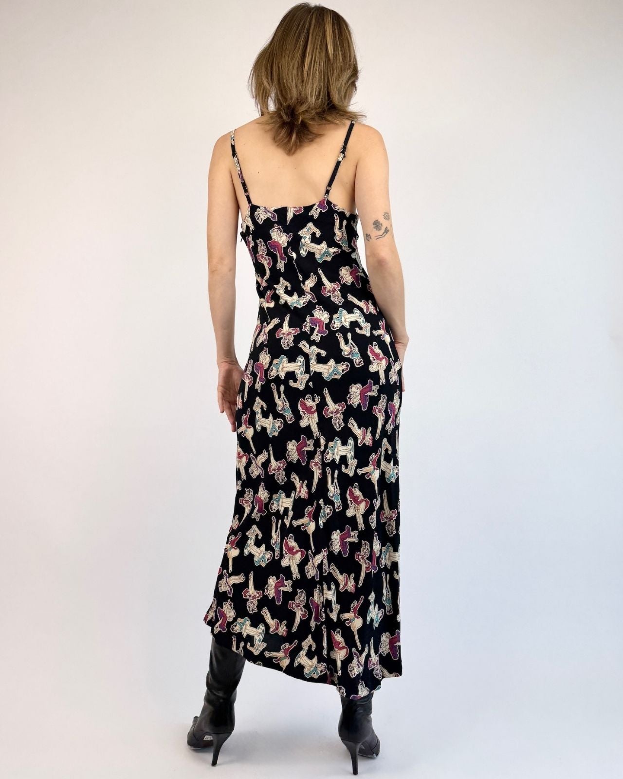 Betsey Johnson Dancin' Machine Slip Dress