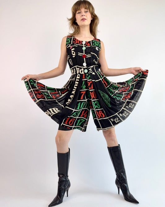 Moschino Play Your Cards Right Romper