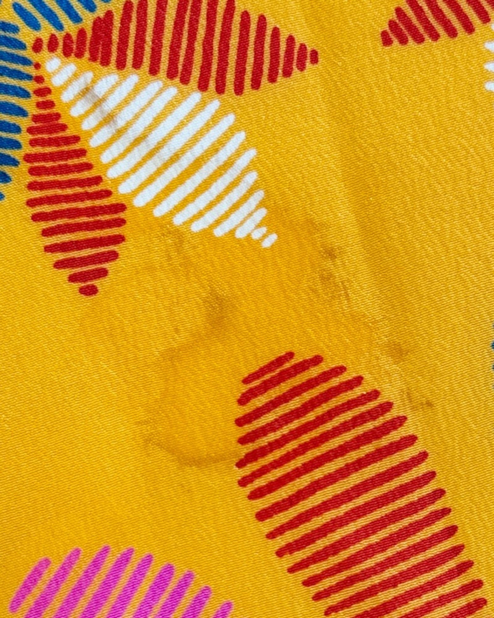 Valentino Bird Silk Scarf