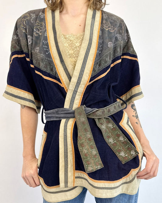 60s Nature By Hand Suede Painted Jacket