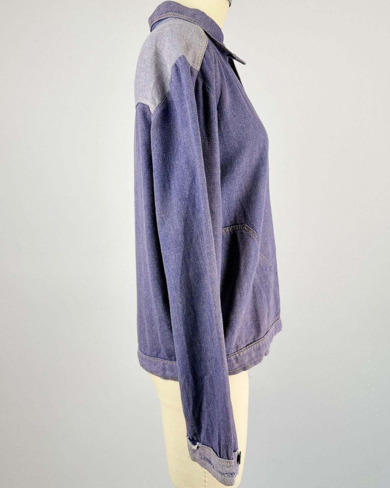 Purple French Workwear Jacket