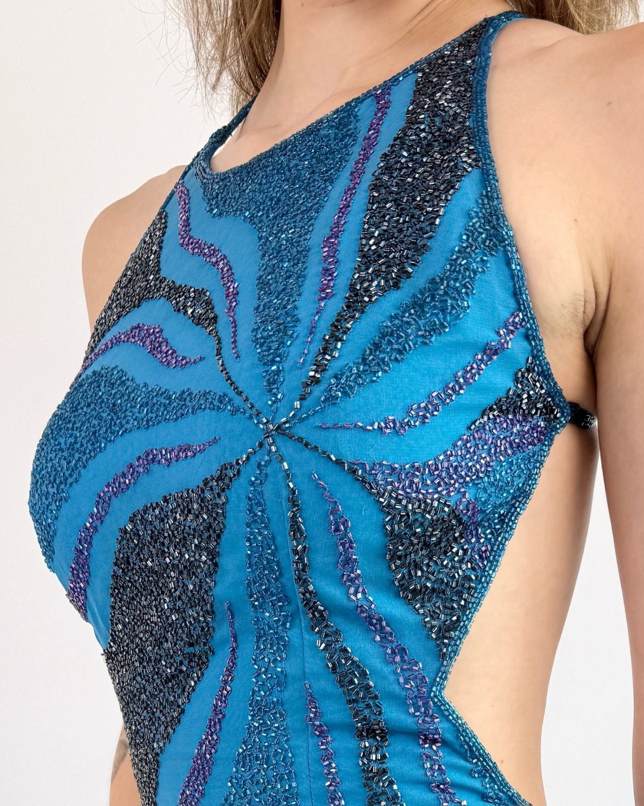 Atlantis Romance Beaded Gown