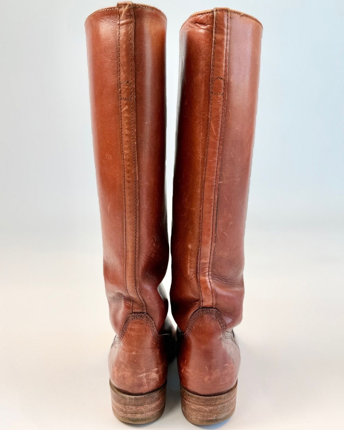 Rust Brown Frye Boots