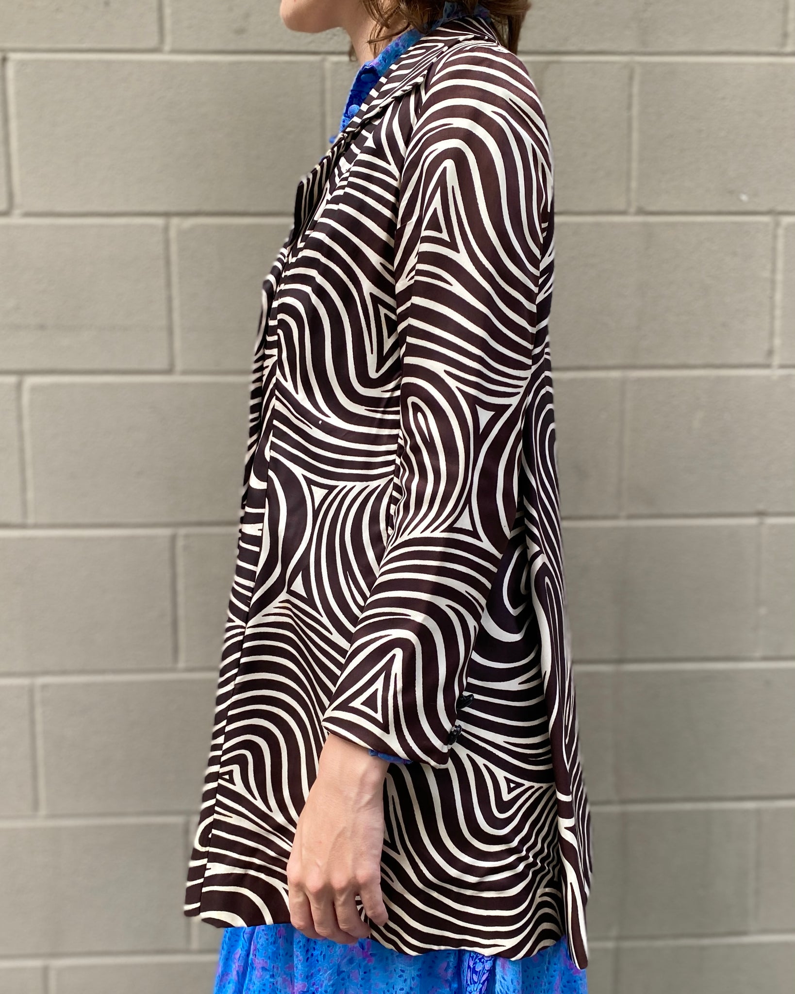 1960's Swirl Coat