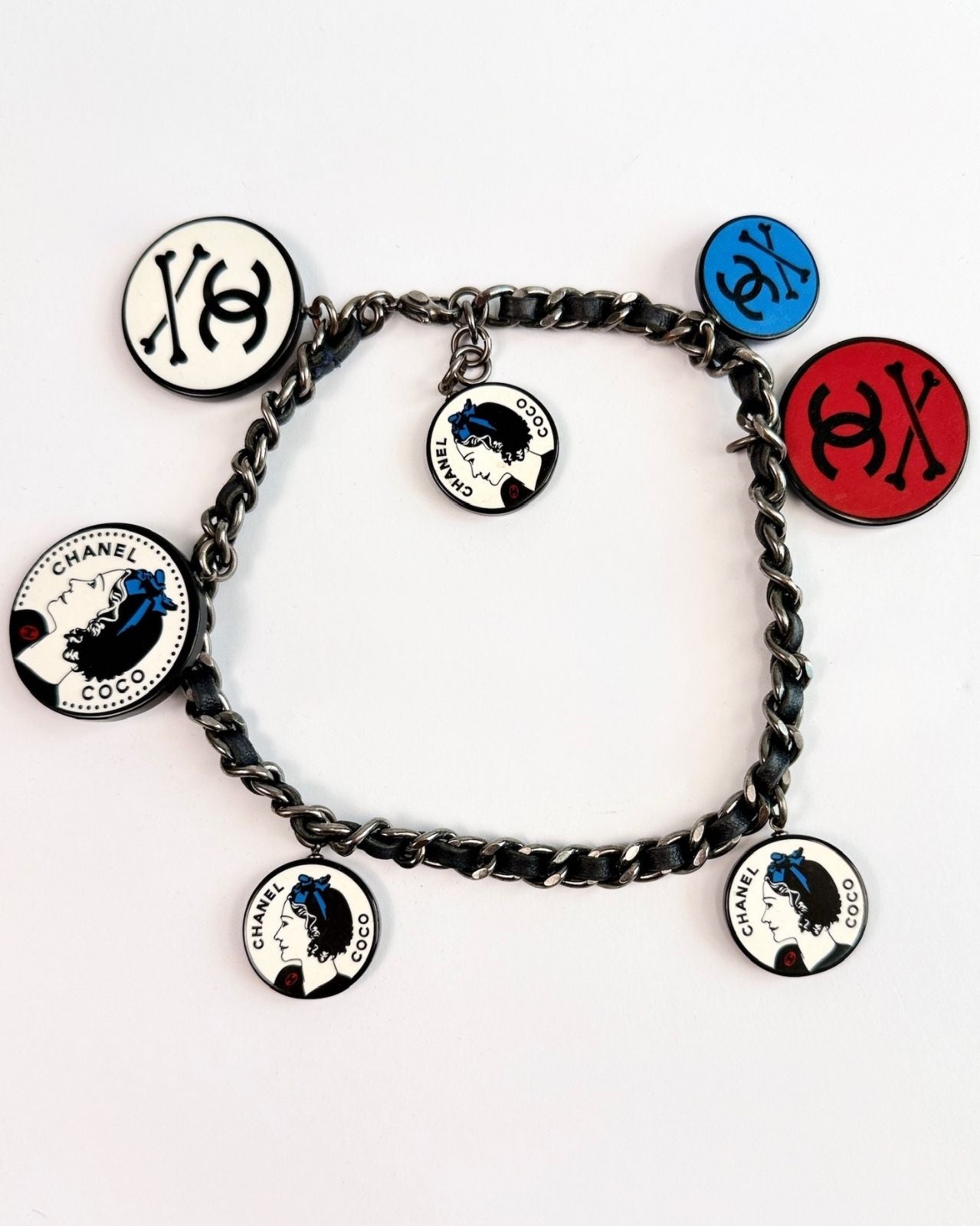 Chanel Skull and Crossbones Necklace