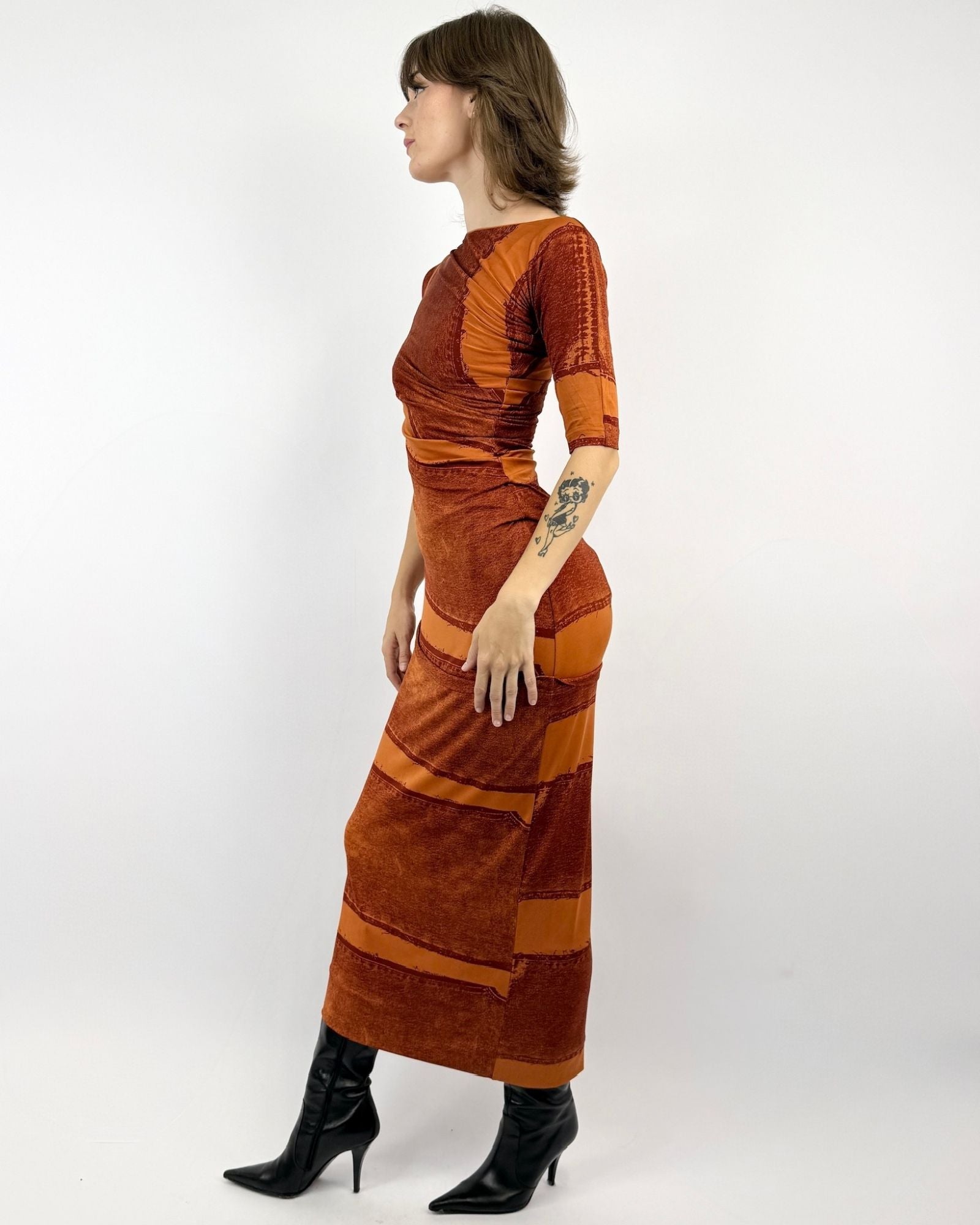 Gianfranco Fierre Mojave Rain Maxi Dress