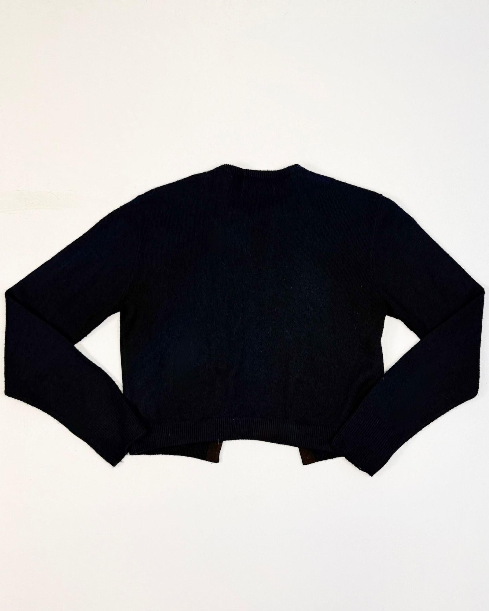 Navy 50s Clown Cardigan