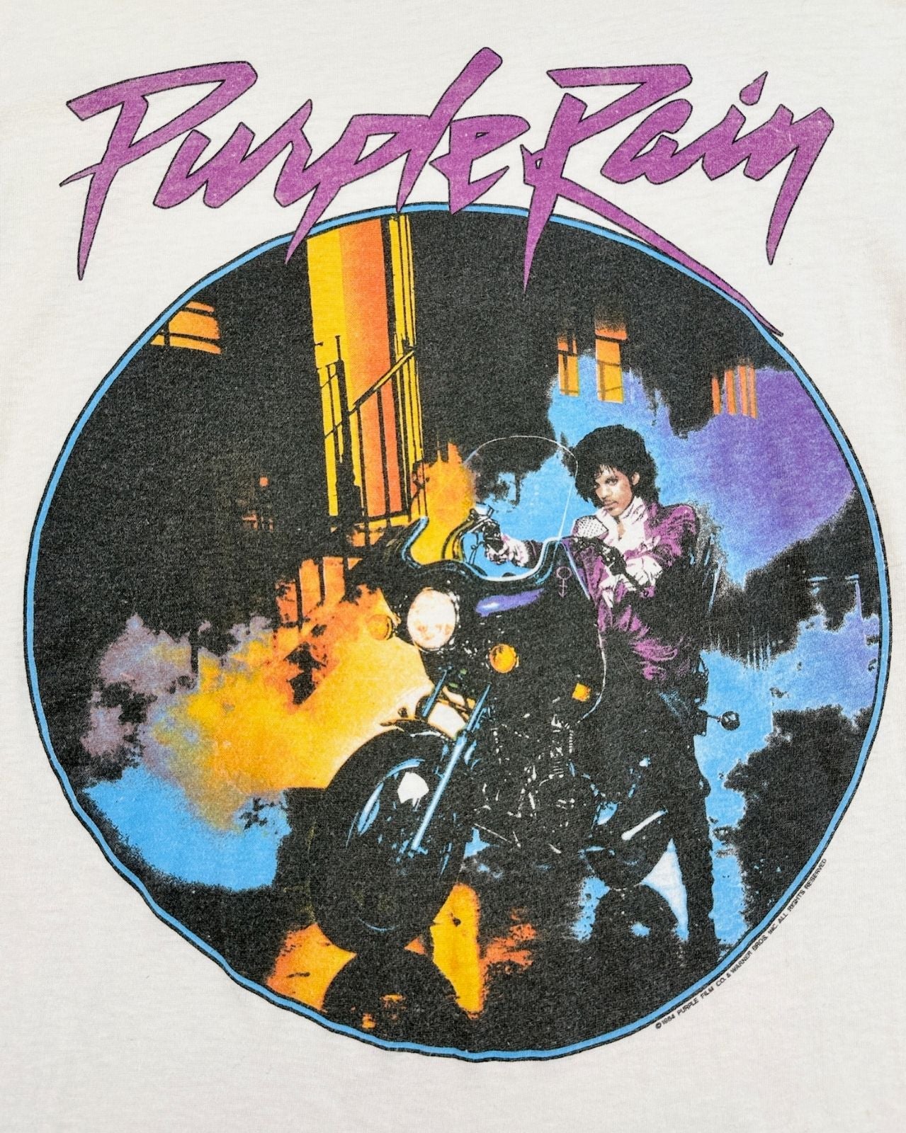 1984 Prince Purple Rain Muscle Tee