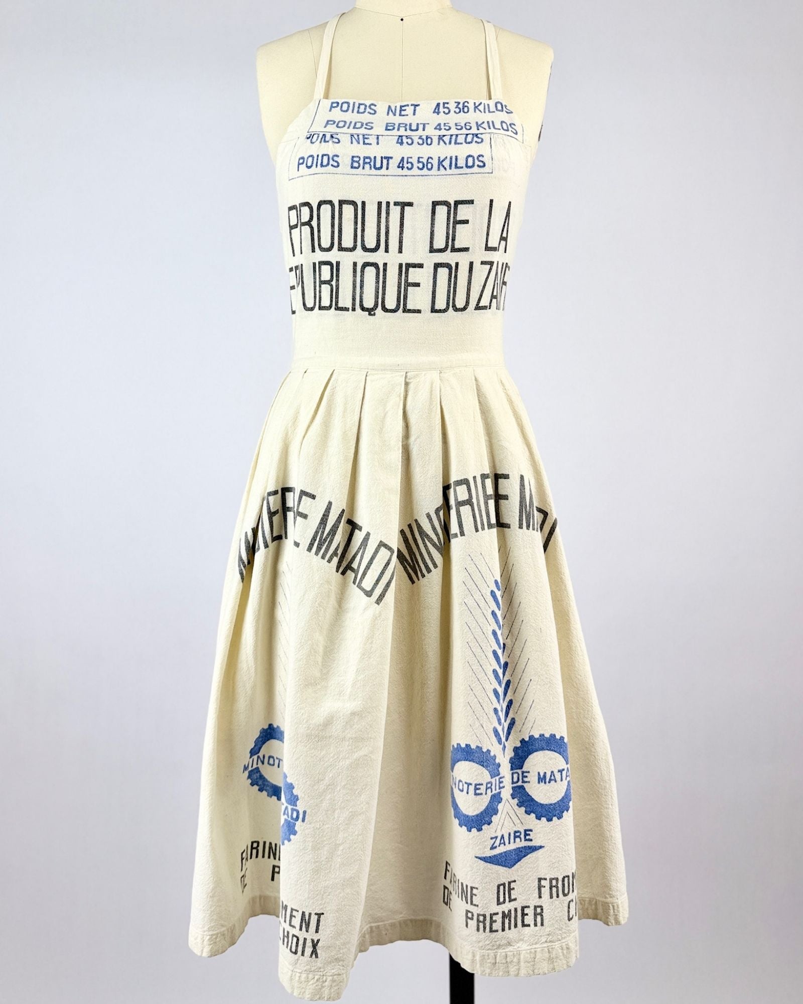 Feedsac Lace Up Dress