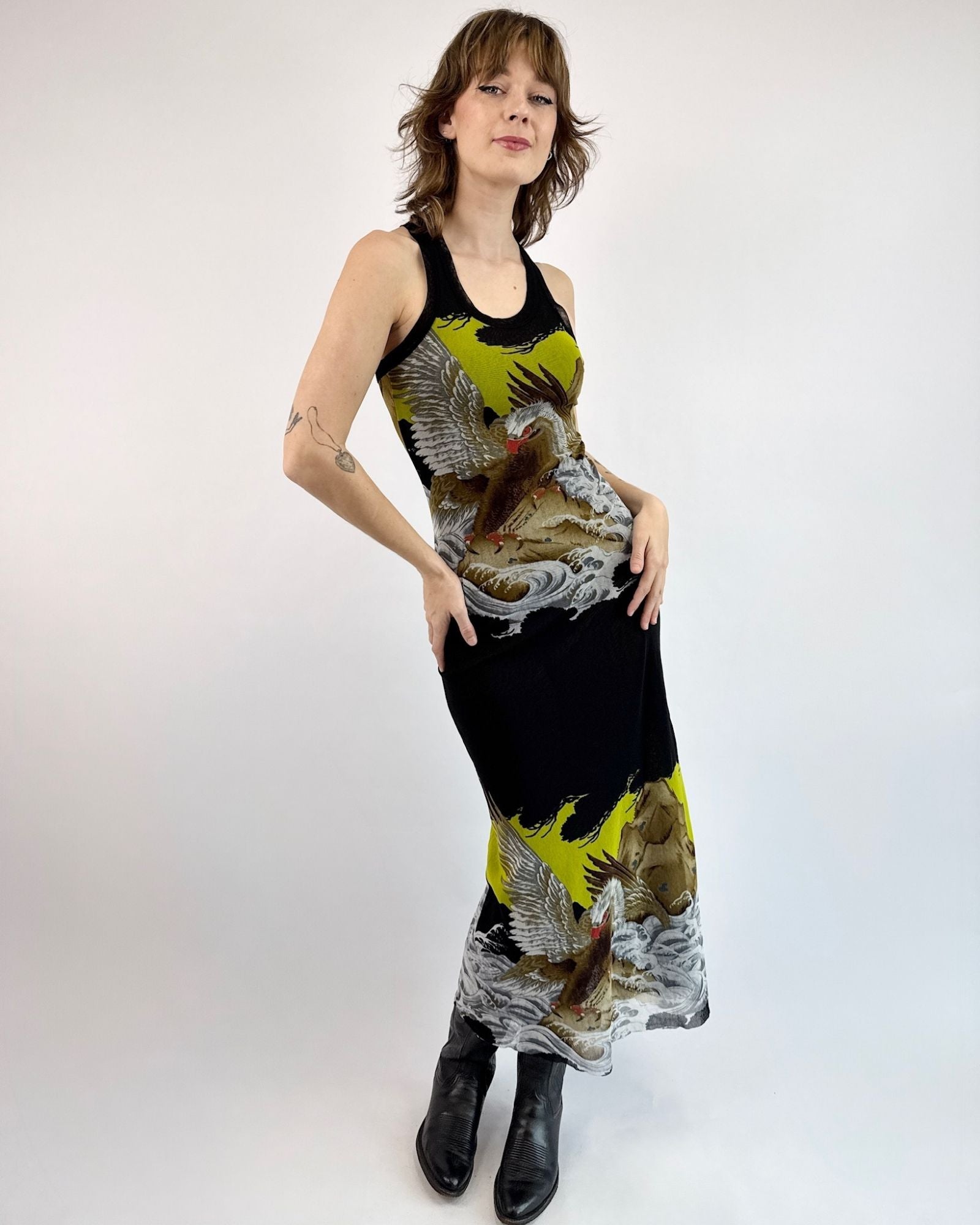 Jean Paul Gaultier 2pc Mesh Set