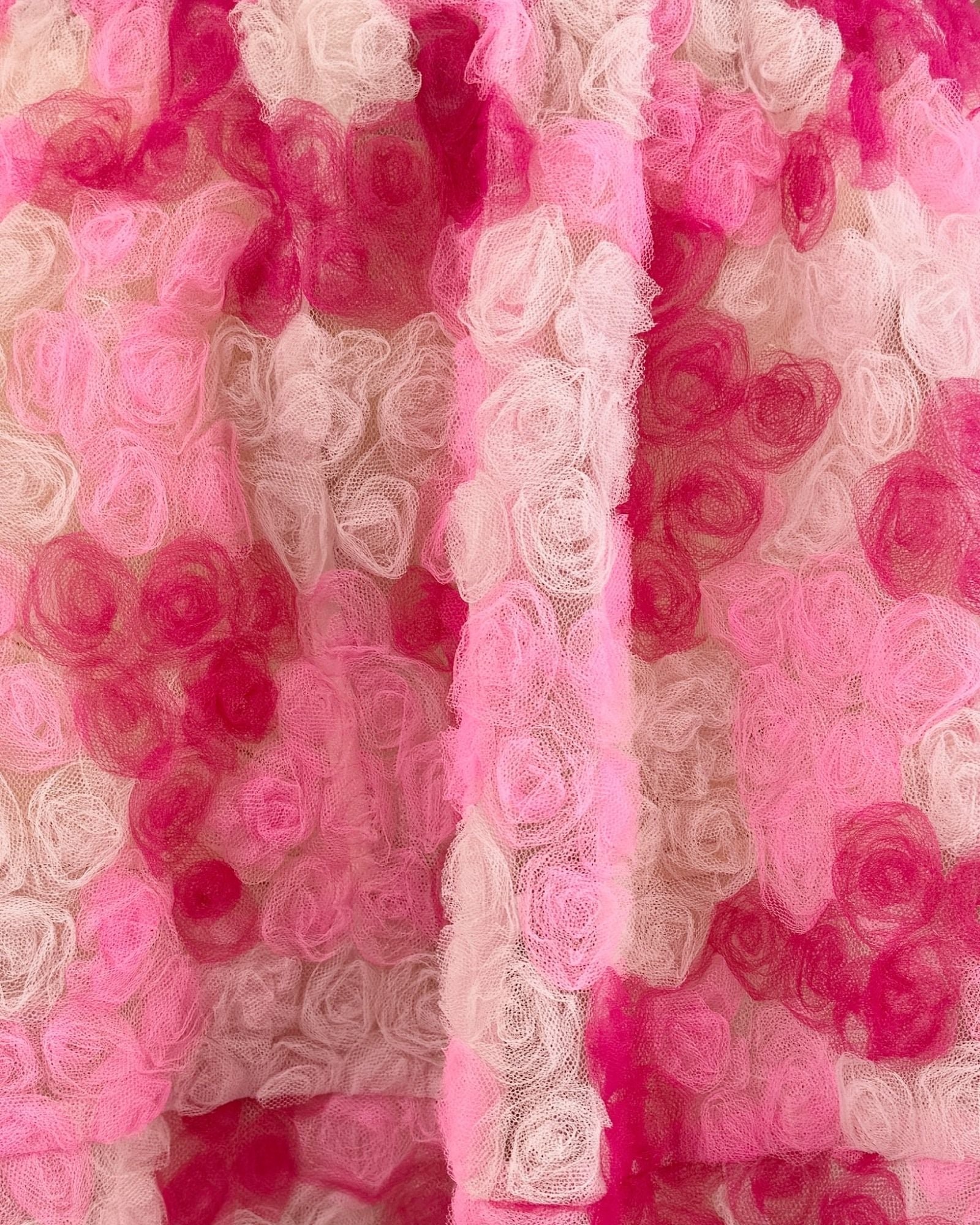Comme des Garcons Rosette Beds Tulle skirt