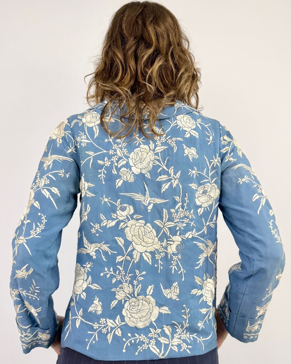 1920s Always Daydreaming Silk Jacket