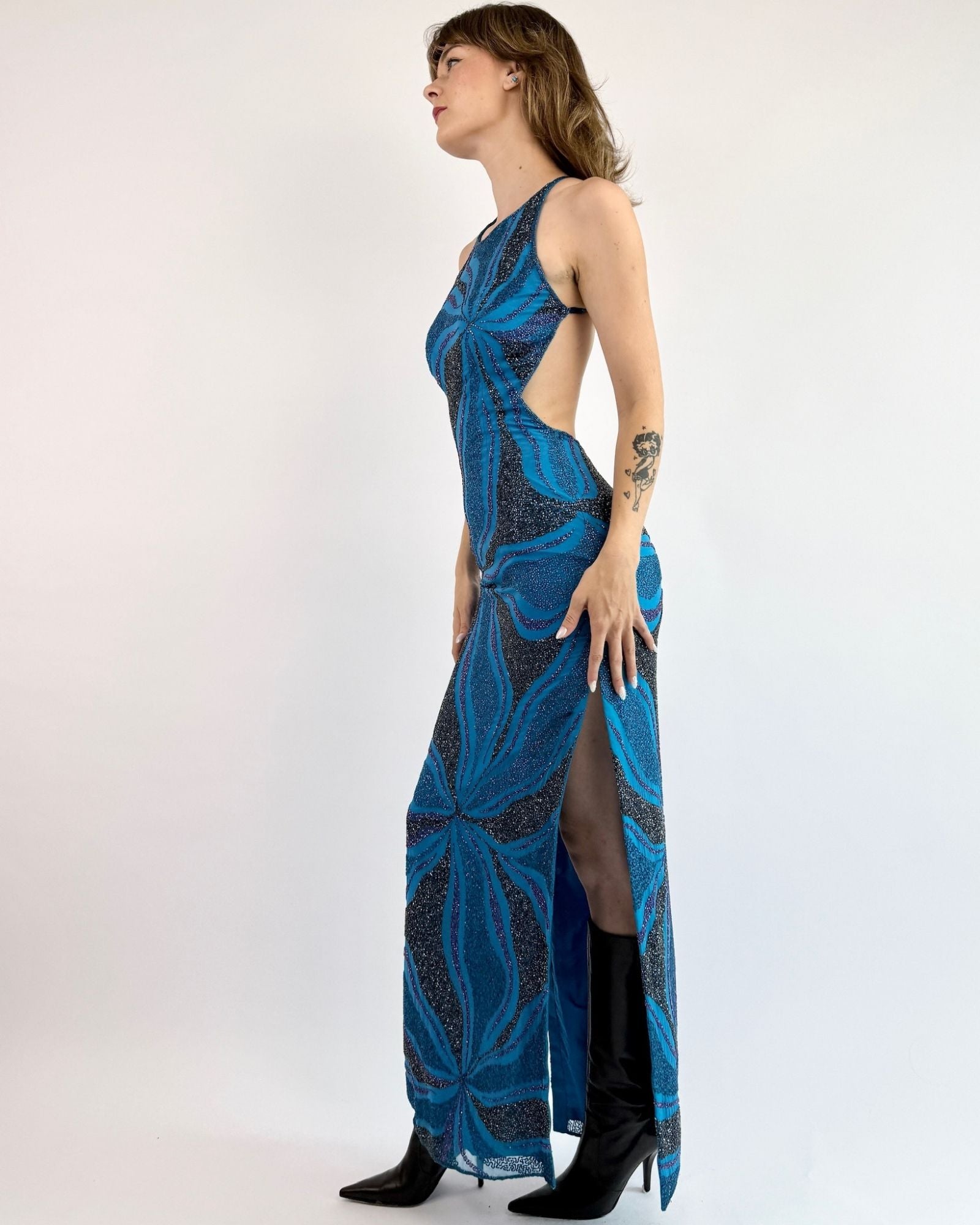 Atlantis Romance Beaded Gown