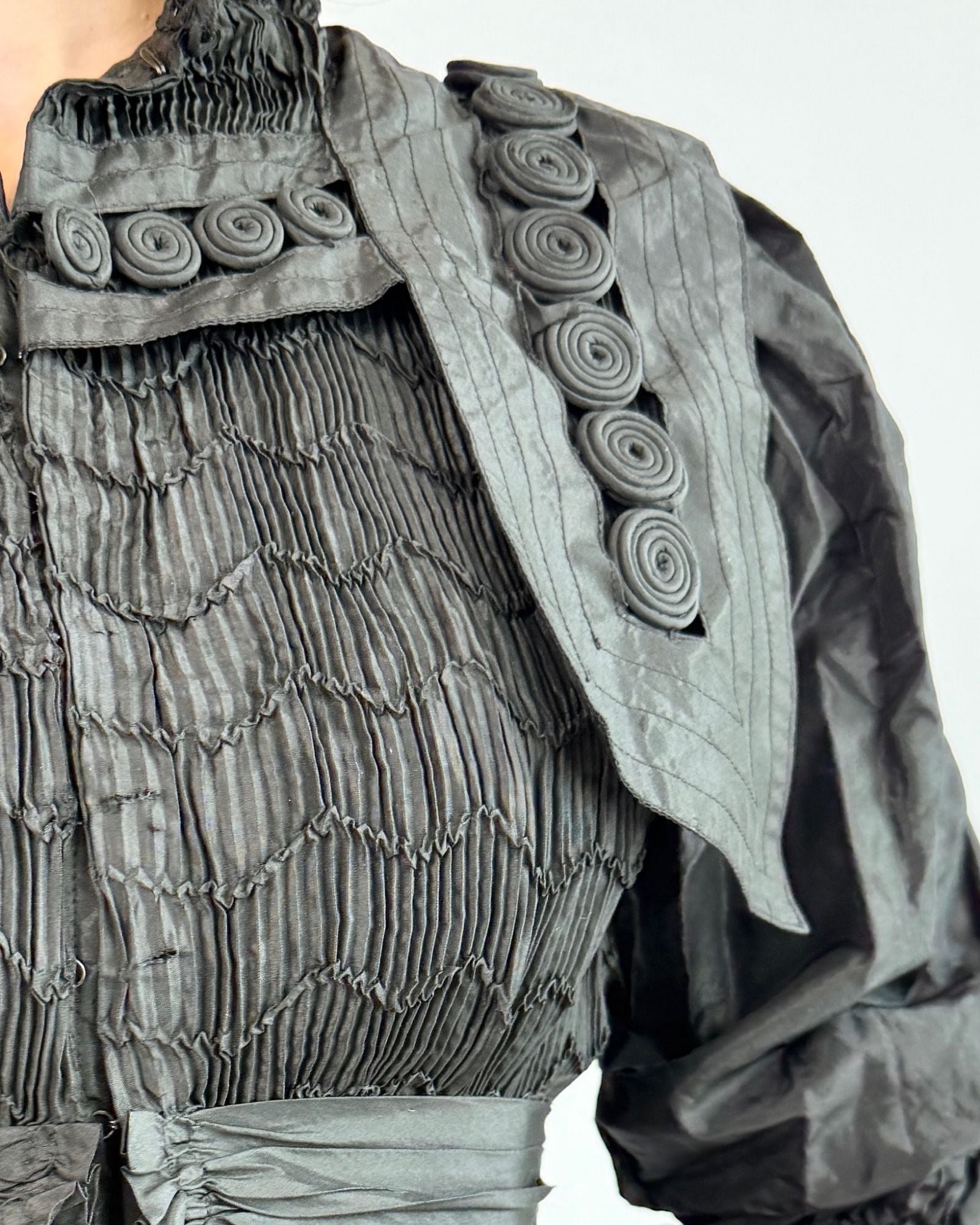 Edwardian Whispered Wishes Mourning Top