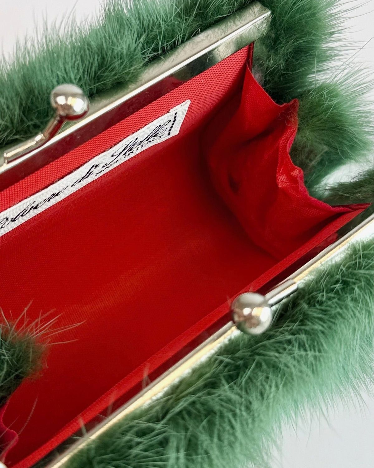 Mini Mink Green Purse