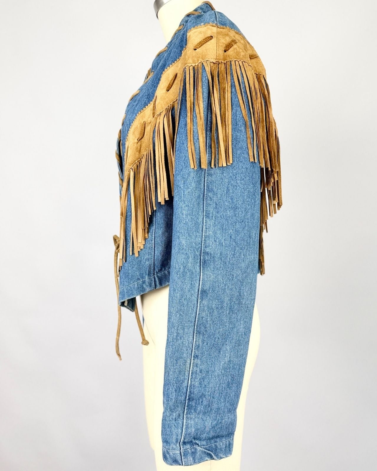 Frontier Suede and Denim Jacket