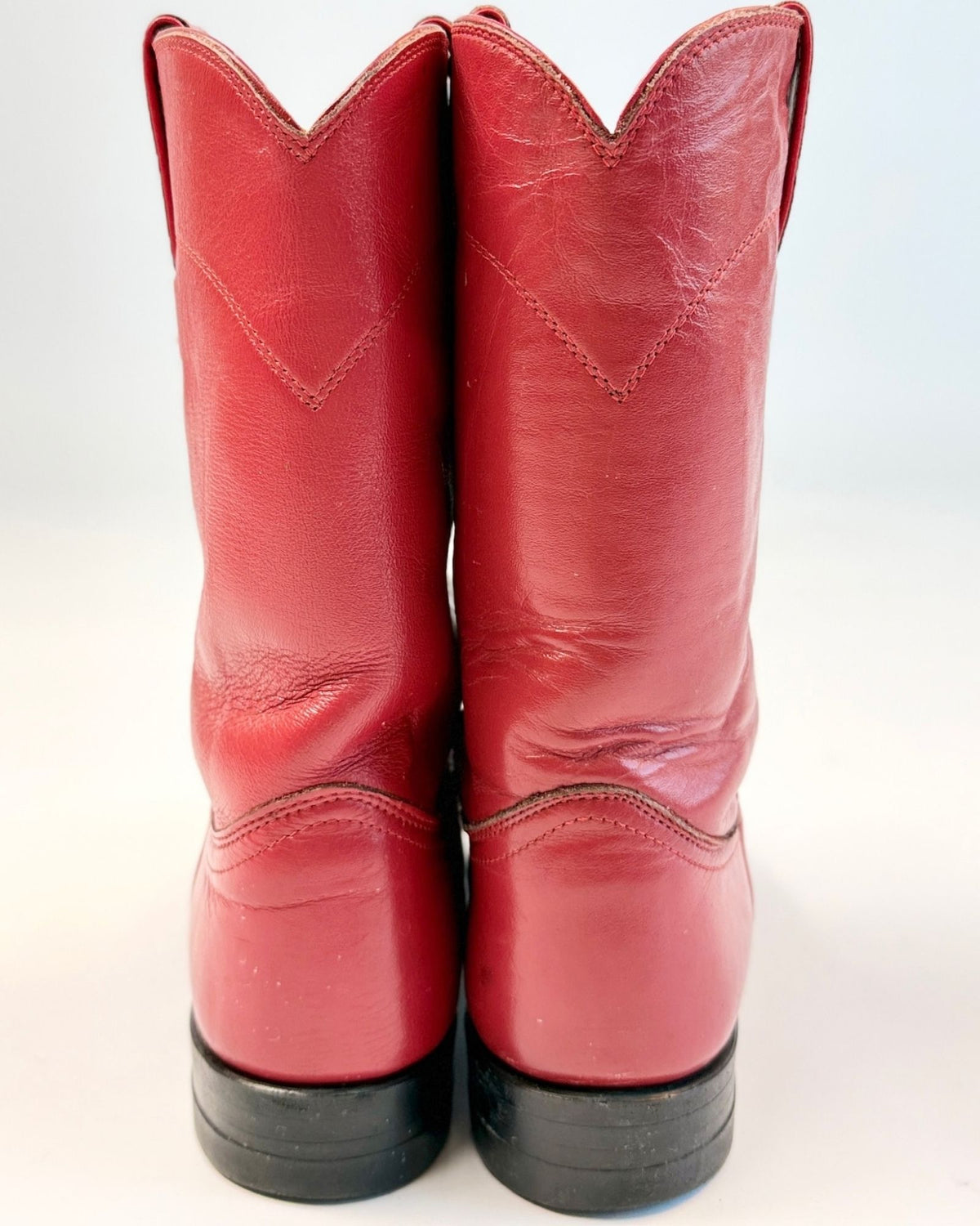 Ruby Red Justin Cowboy Boots