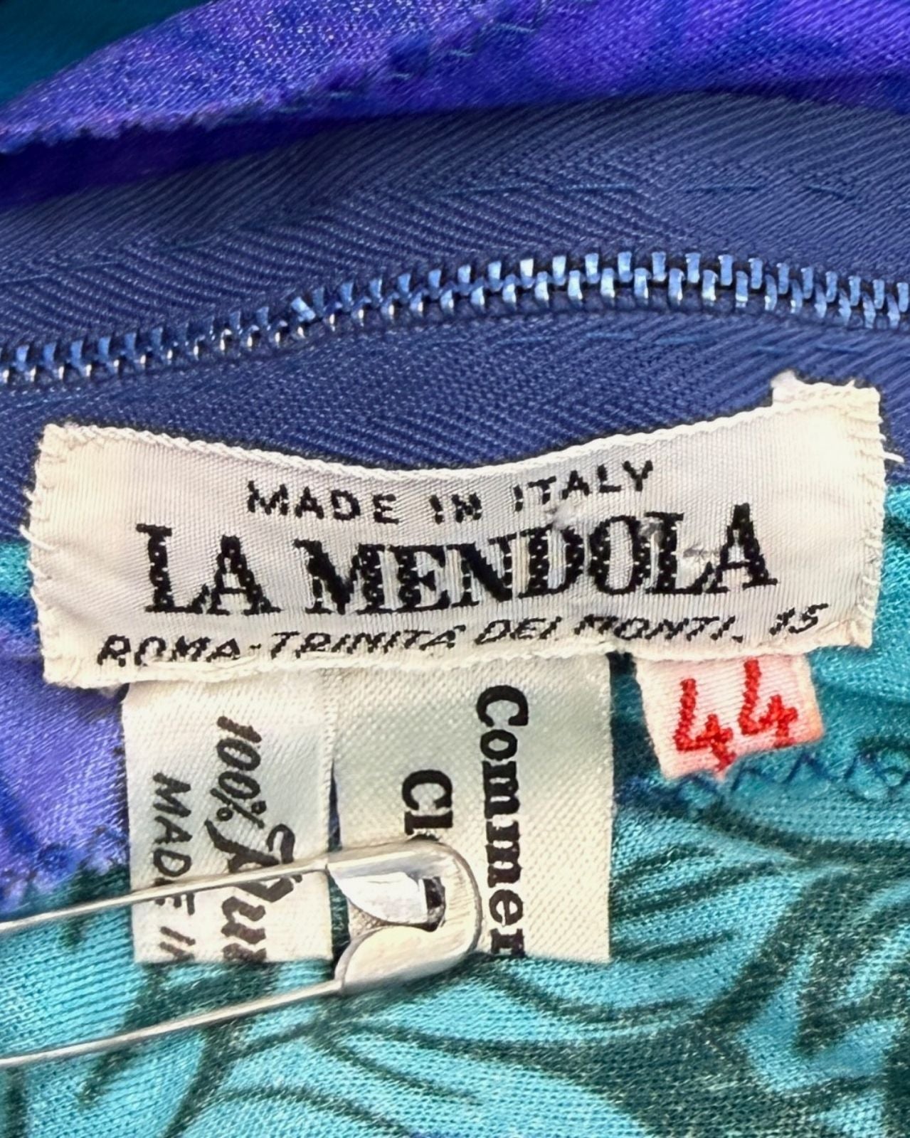 La Mendola Spring Waves Chiffon Dress