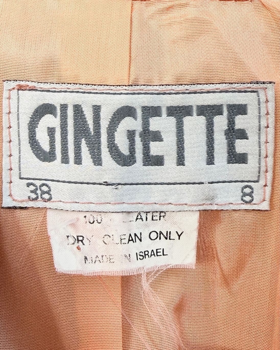 Walk With Me Pink Suede 80s Jacket