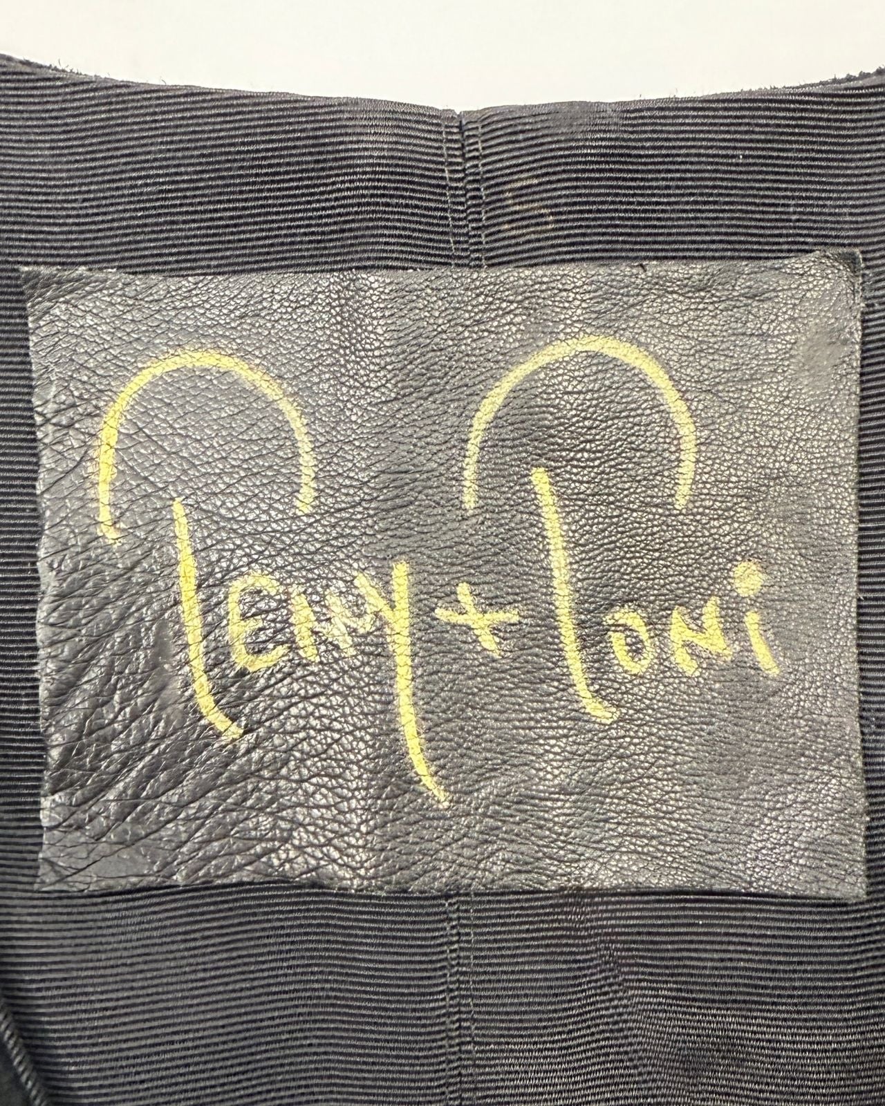 Terry & Toni Golden Burst Black Suede Vest