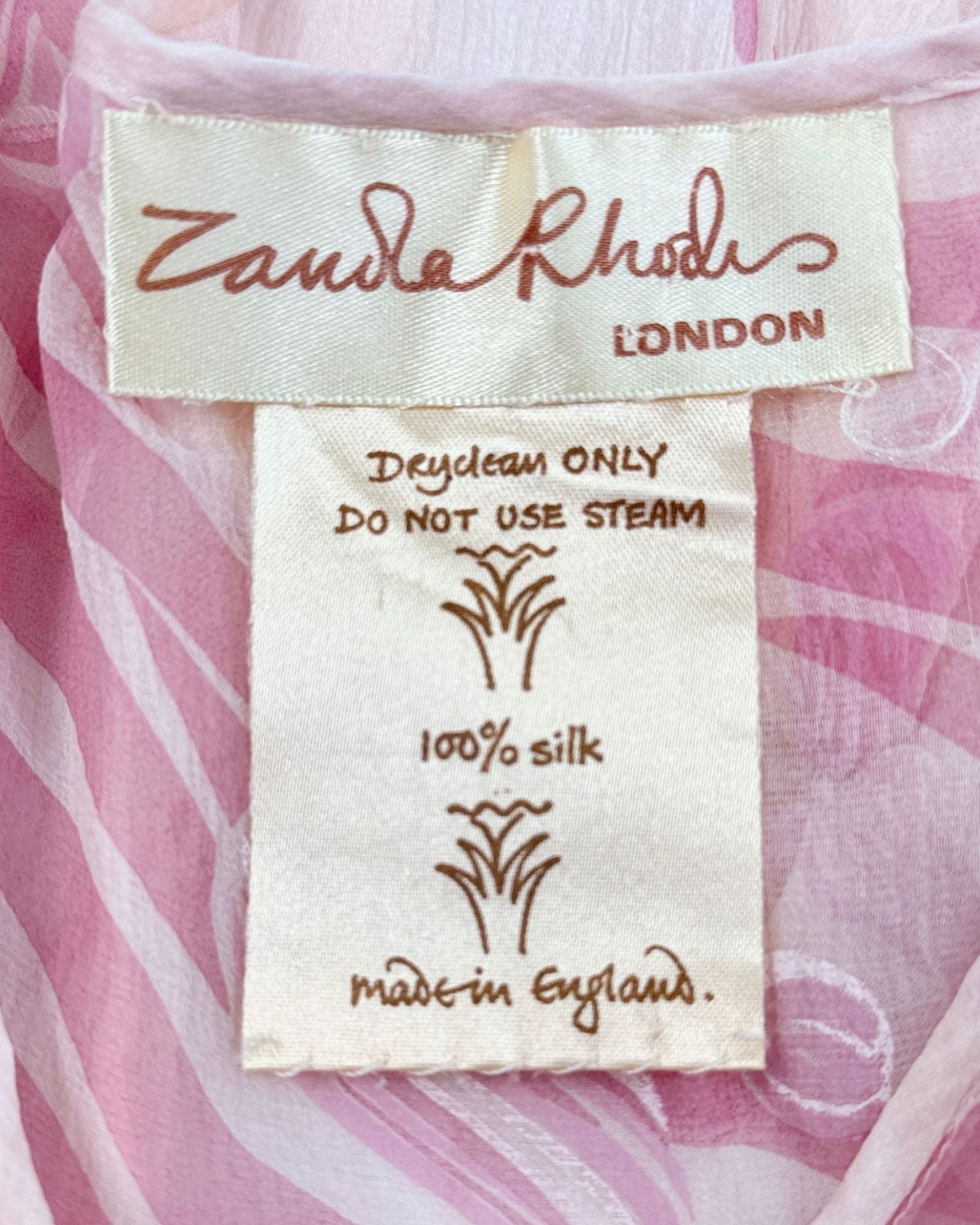 Zandra Rhodes Fairies Flit Mini Dress