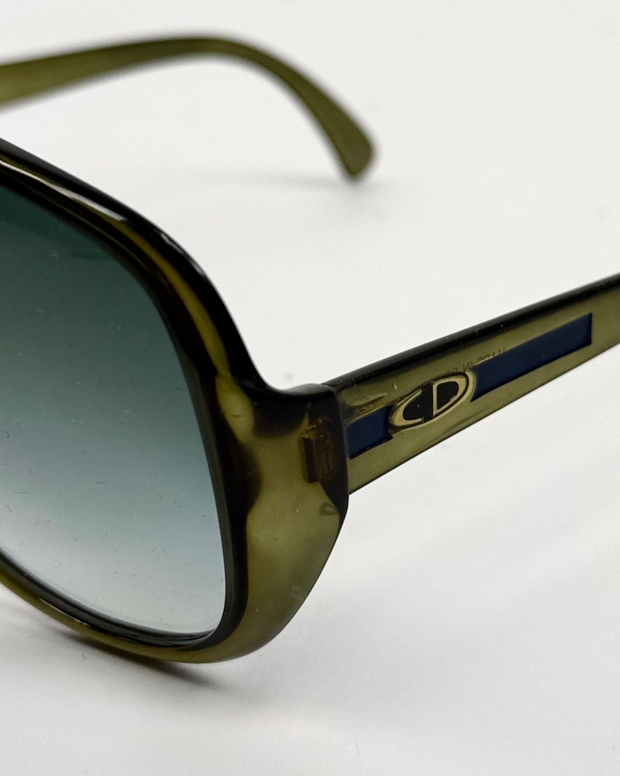 Christian Dior Olive Aviator Sunglasses