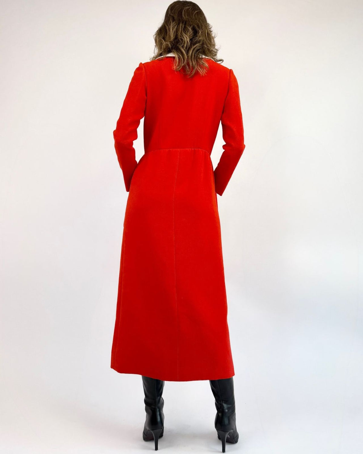 Norman Novell 1960s He Needs Me Maxi Dress