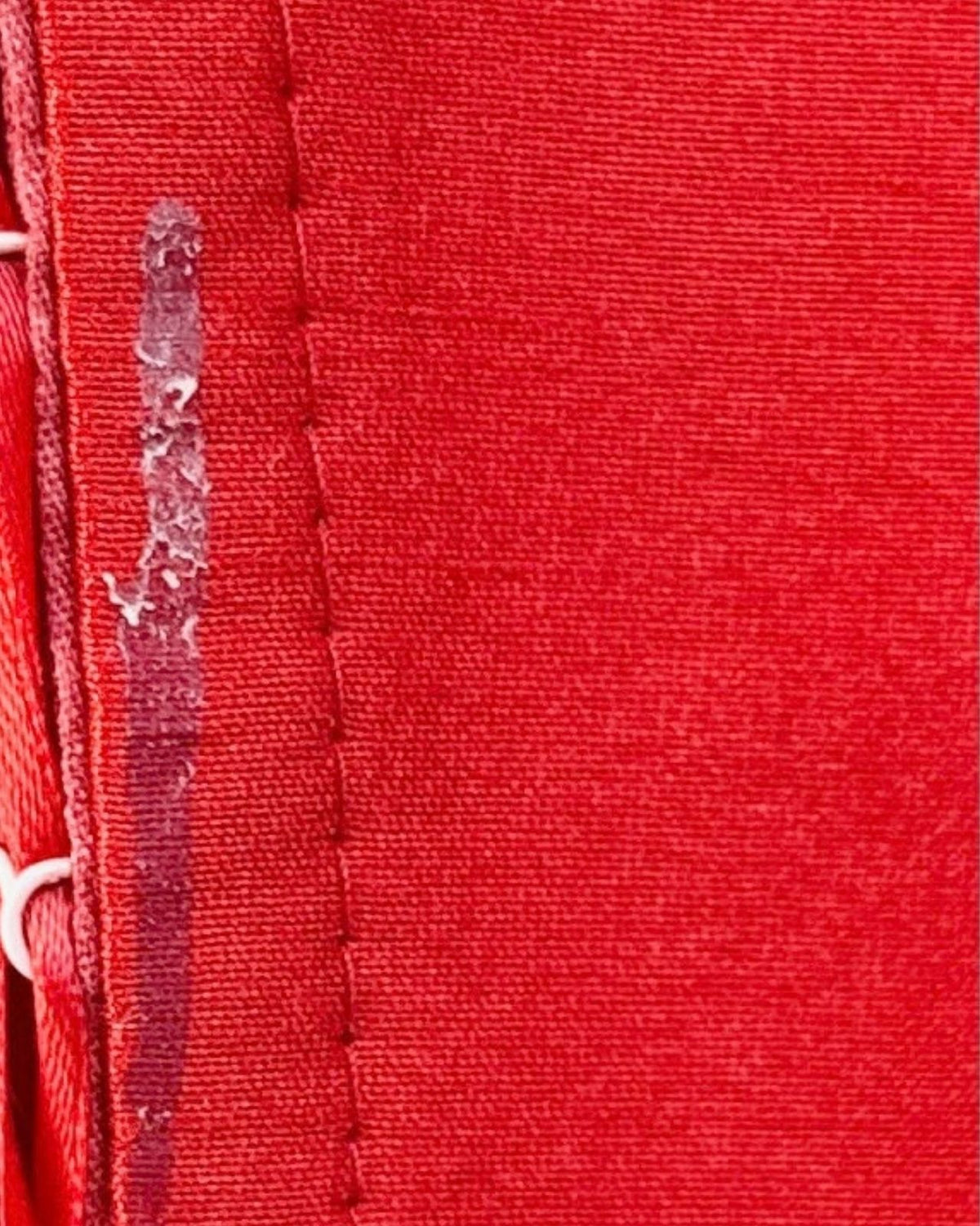 Lorrie Kebala Red Silk Bustier