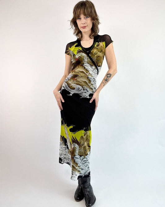 Jean Paul Gaultier 2pc Mesh Set