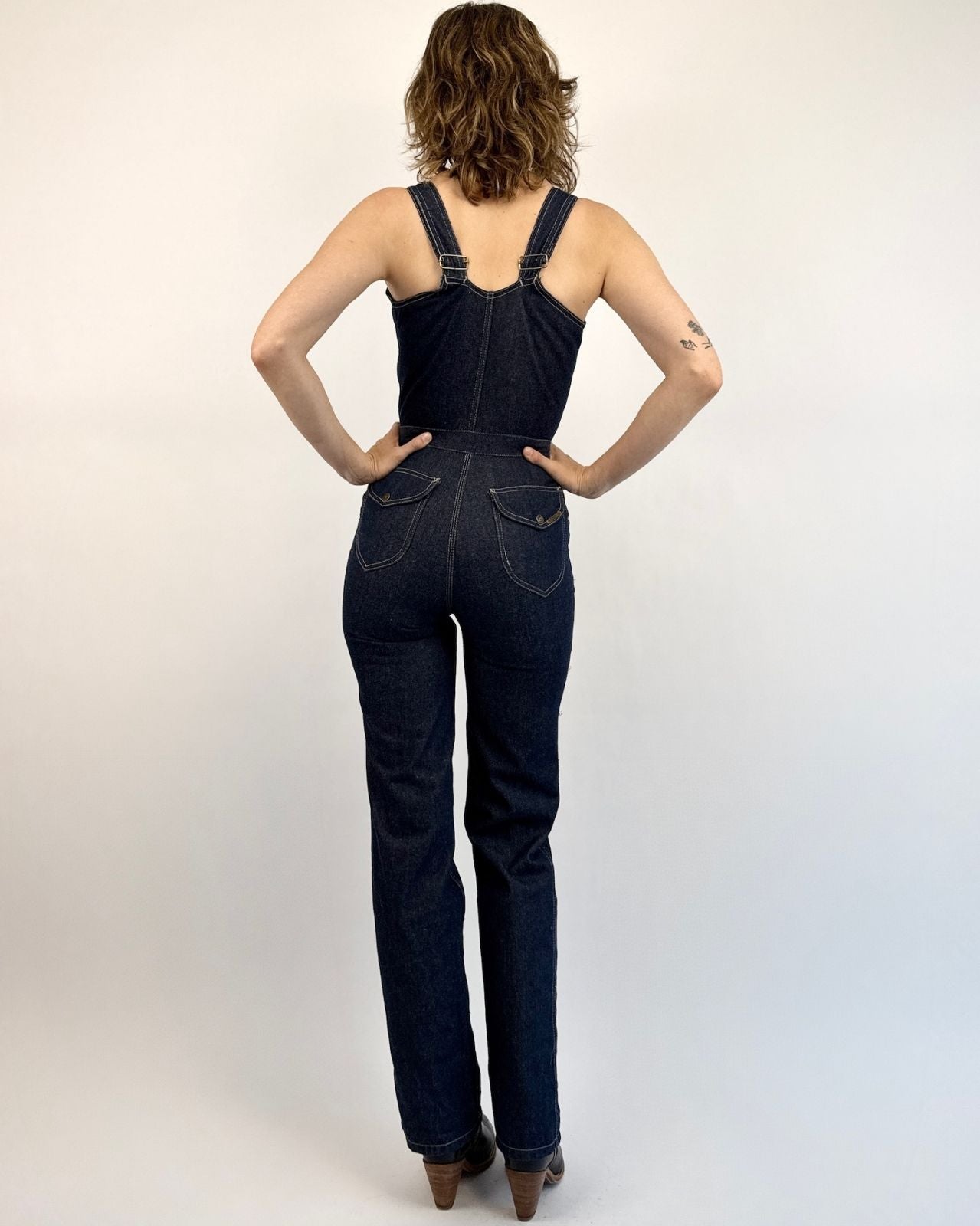 70s N'est Ce Pas Catsuit To Boot Overalls