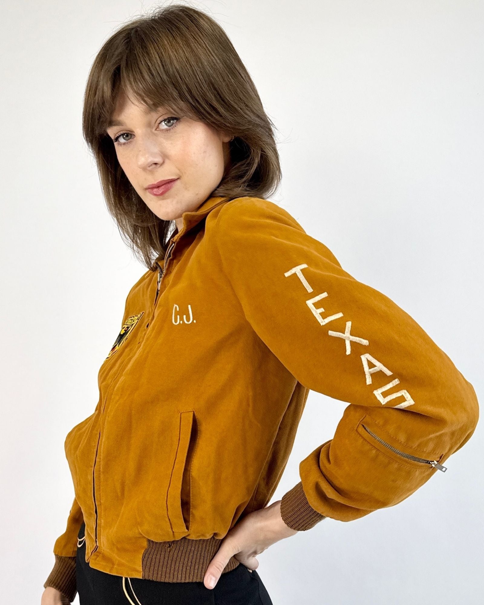 Mustard Yellow Germany Souvenir Jacket