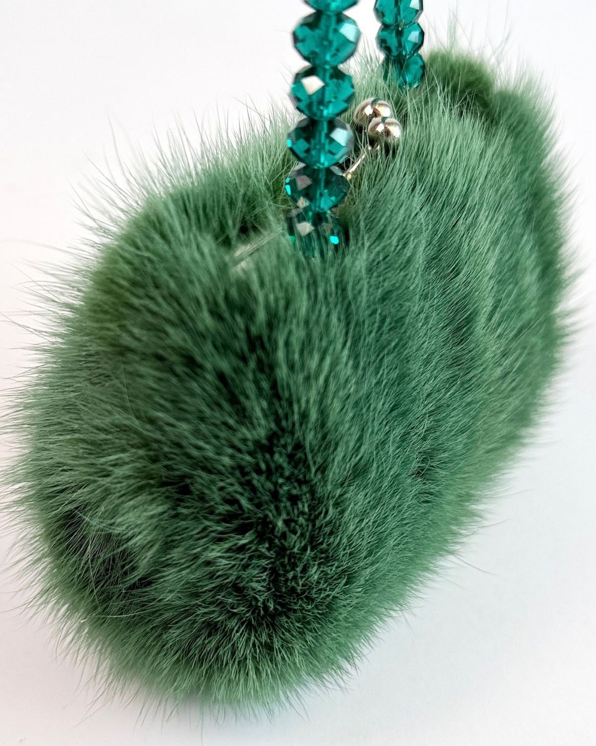Mini Mink Green Purse