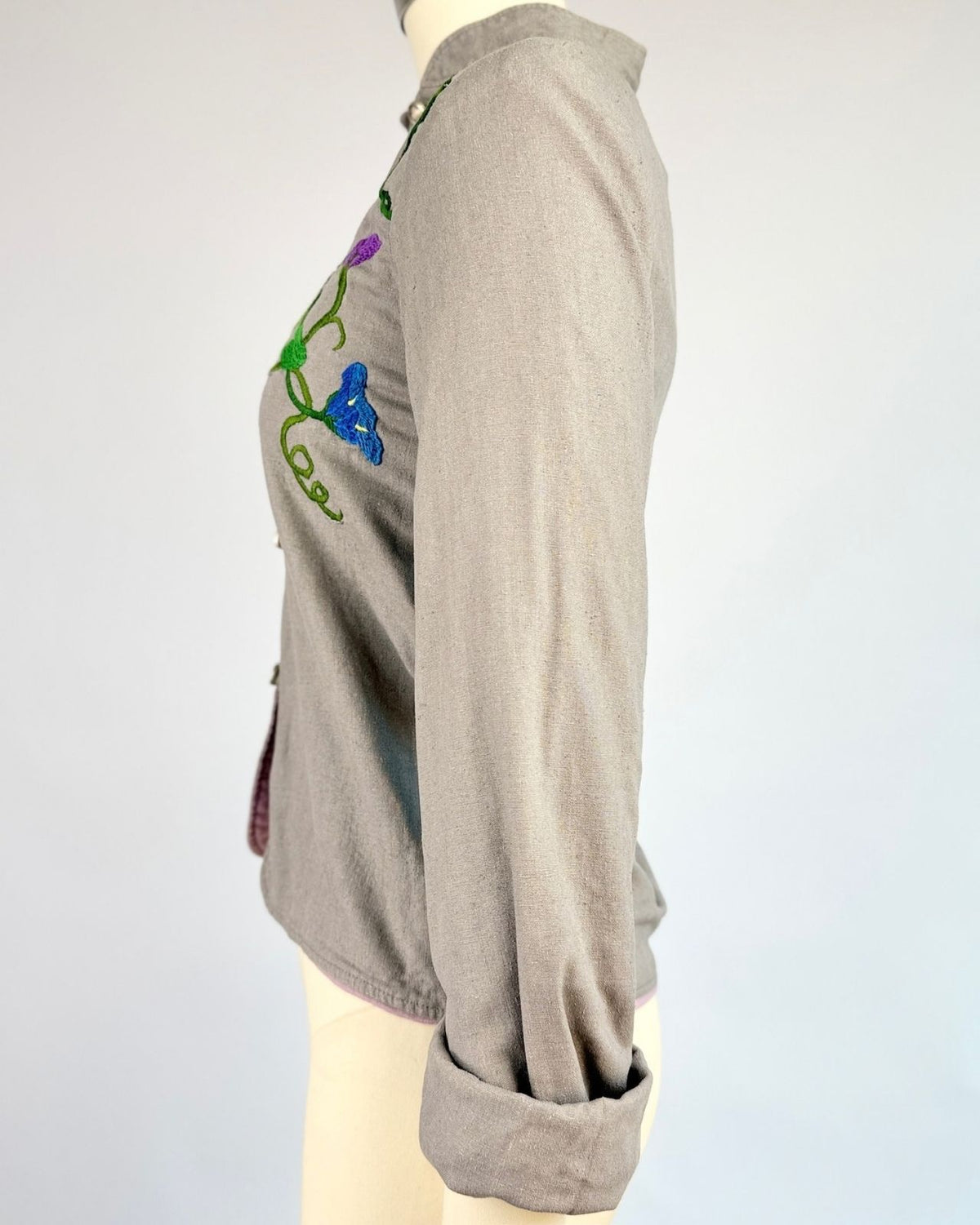1970s Hummingbird Embroidered Jacket