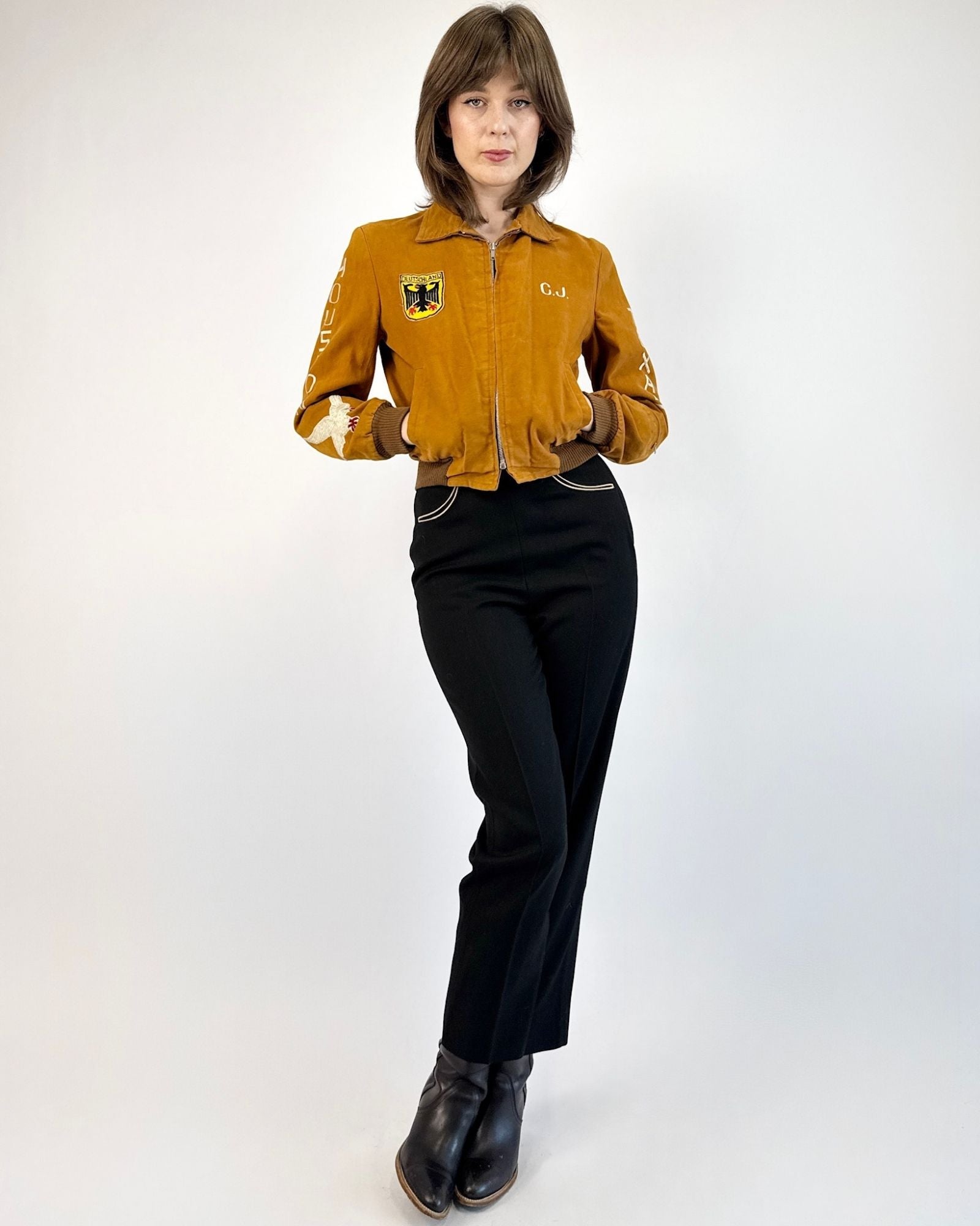 1950s Spaghetti Western Zip Pants