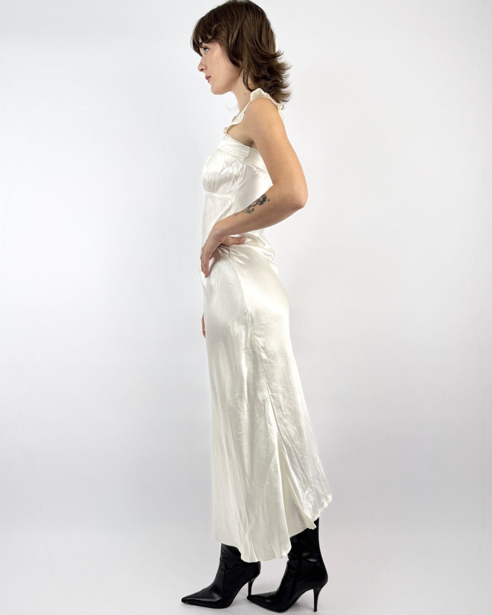 On Swan Lake 1930s Slip Dress