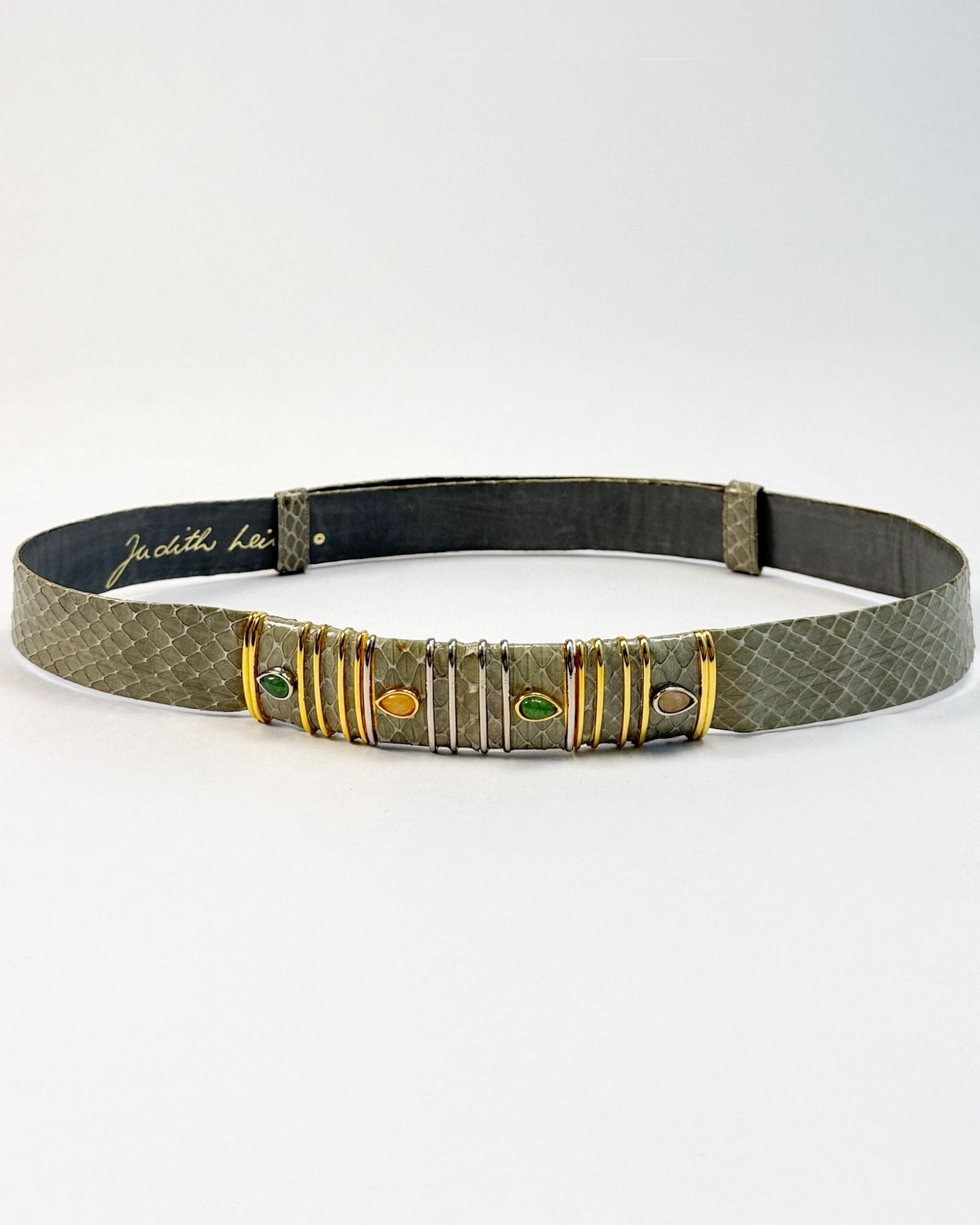 Judith Leiber Grey Belt