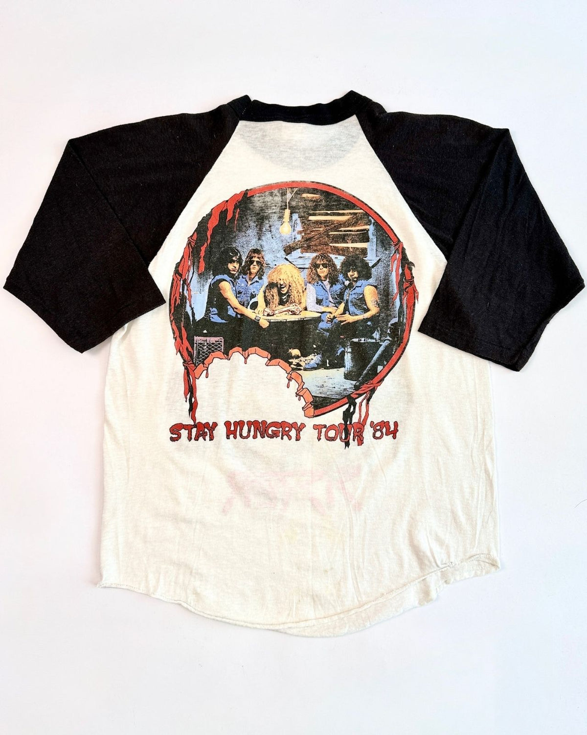 Twisted Sister 1984 Raglan Tee