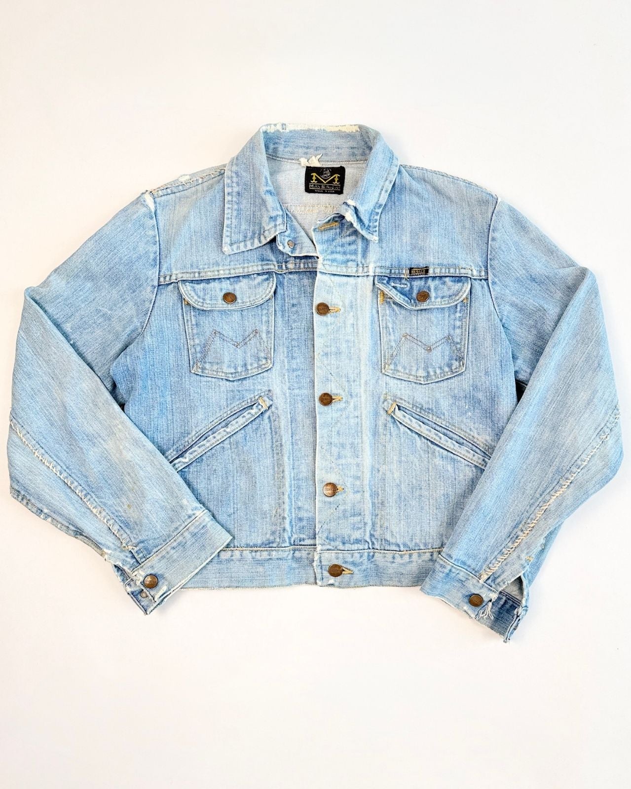 Light Denim Maverick Jacket