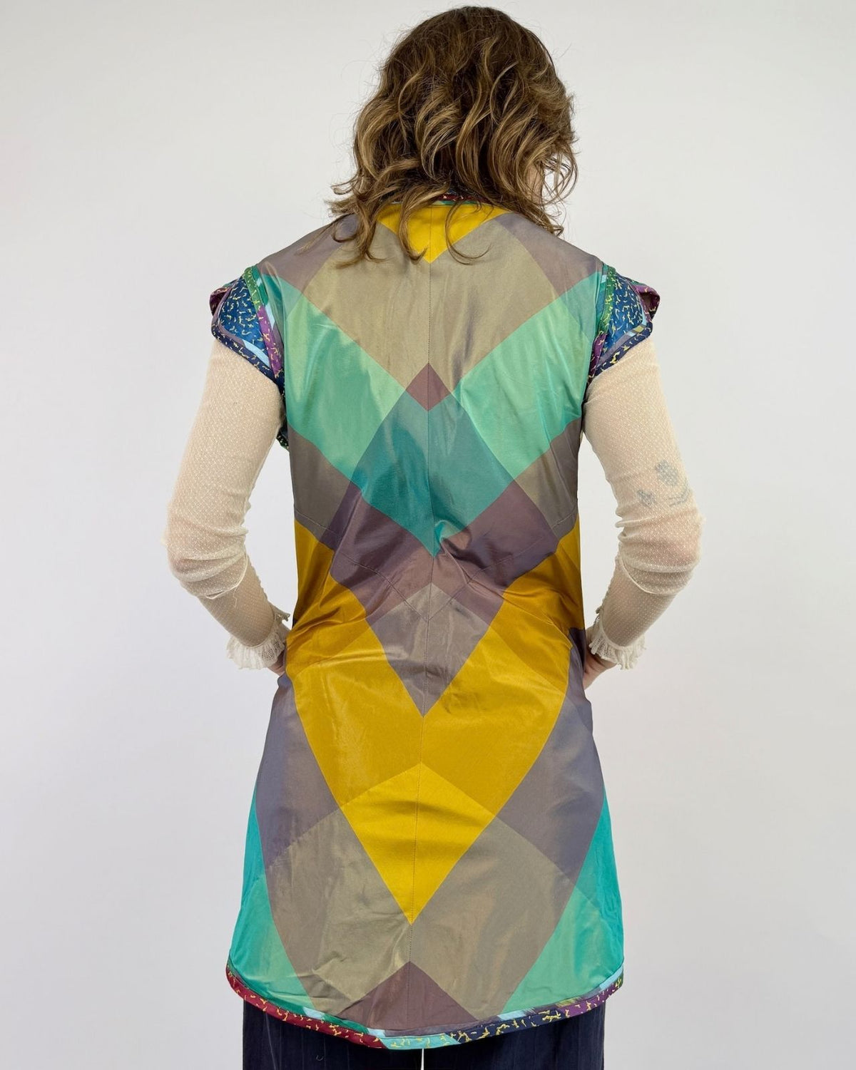 Torn Chrysalis Butterfly Silk Vest