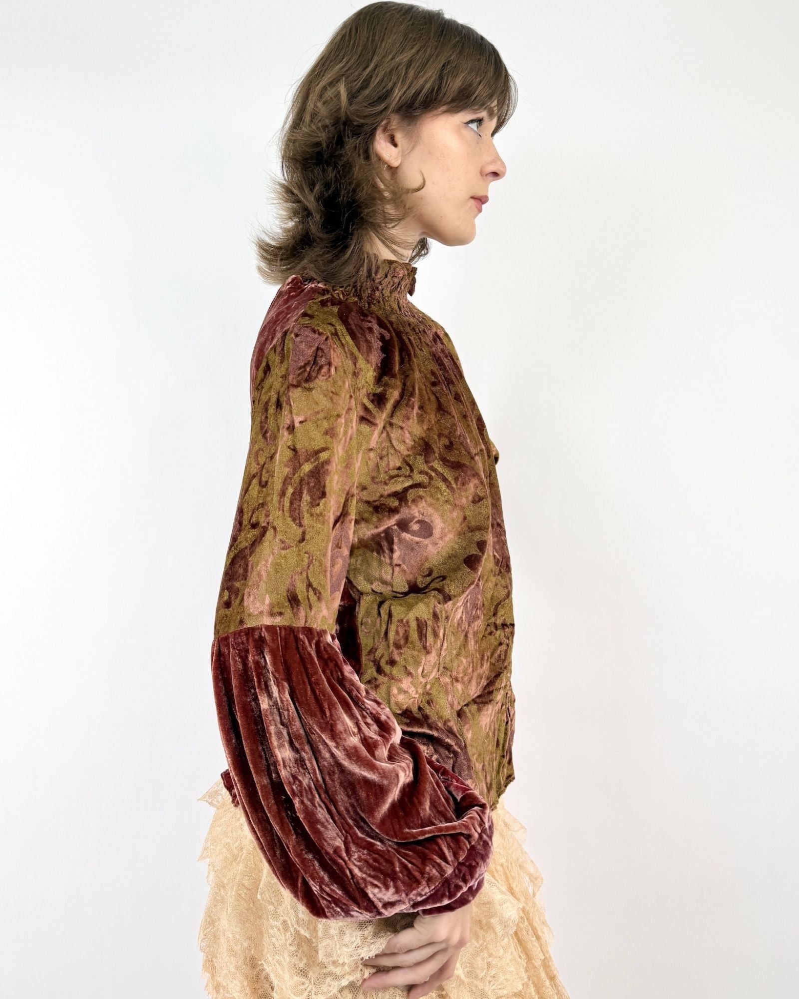 A Poet's Notion Velvet Top