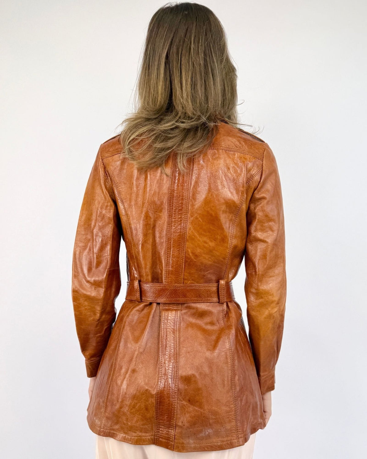 Autumn Brûlée Leather Jacket