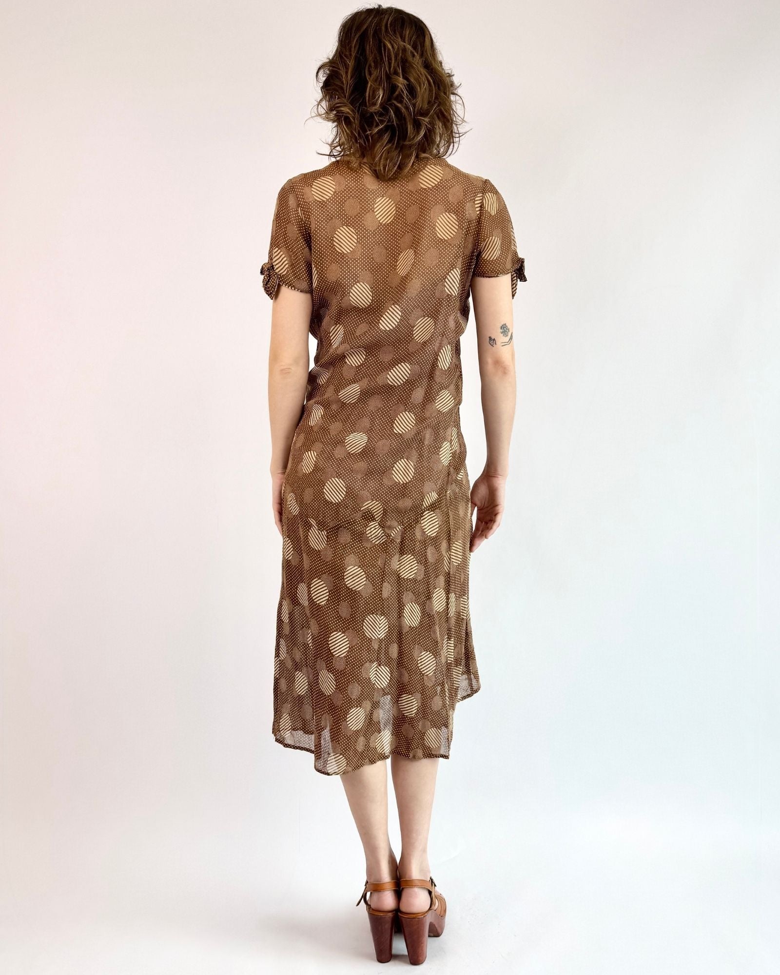 1920s Afternoon Cafe Viole Dress