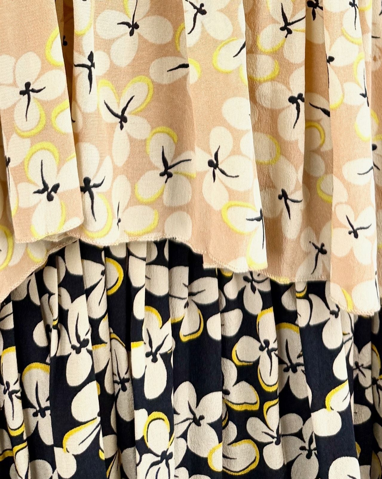Marni Daisy Land Floral Silk Top