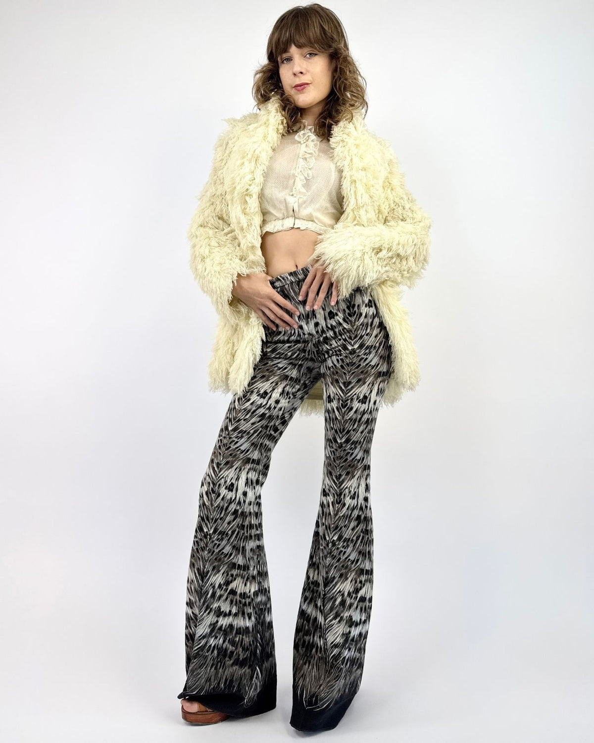Textural Tundra Yarn Coat