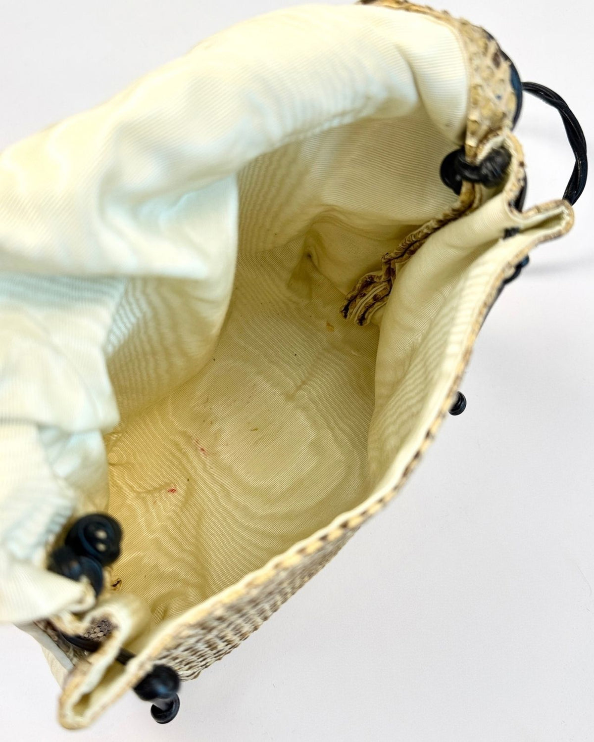 Snakeskin Shell Purse