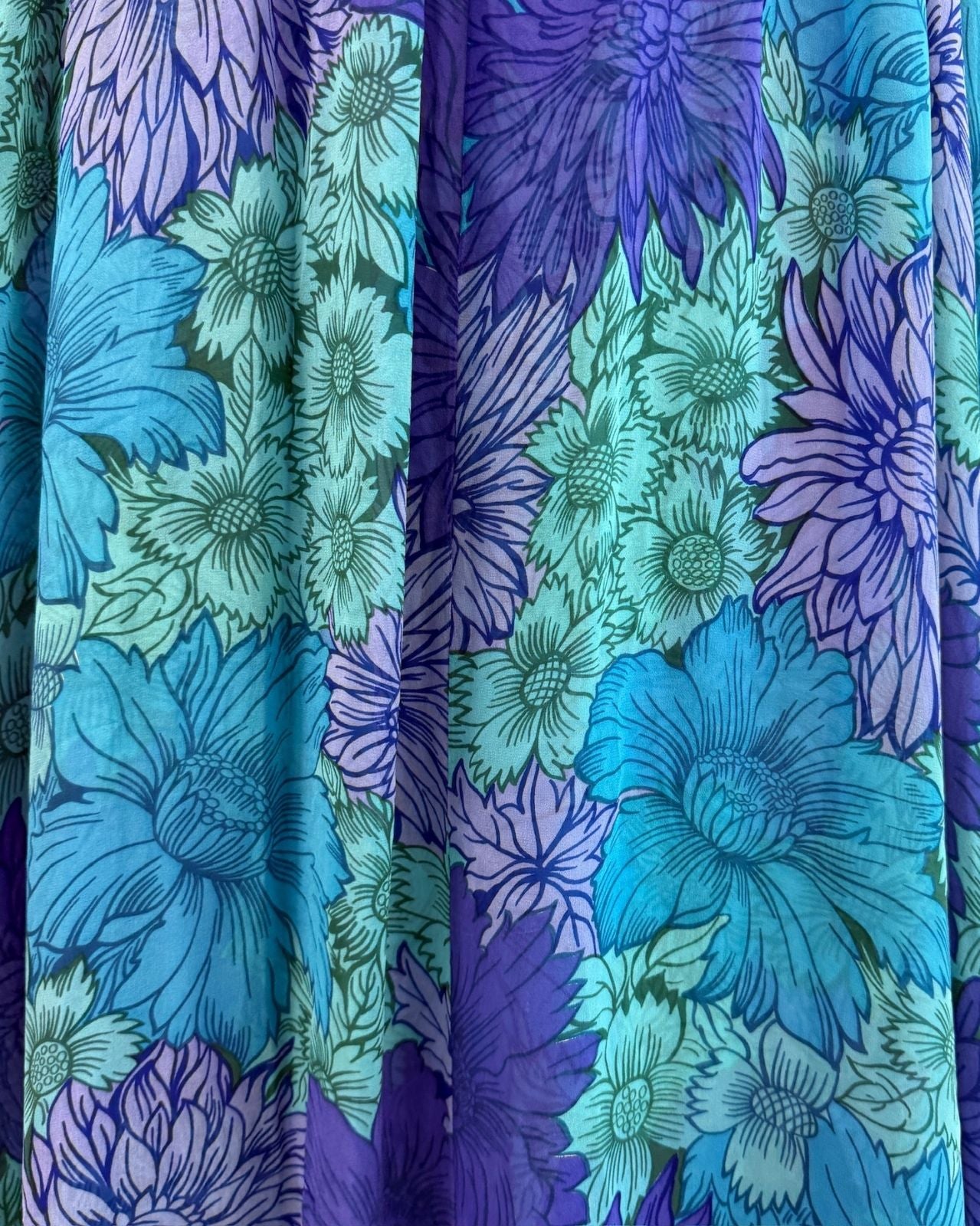 La Mendola Spring Waves Chiffon Dress