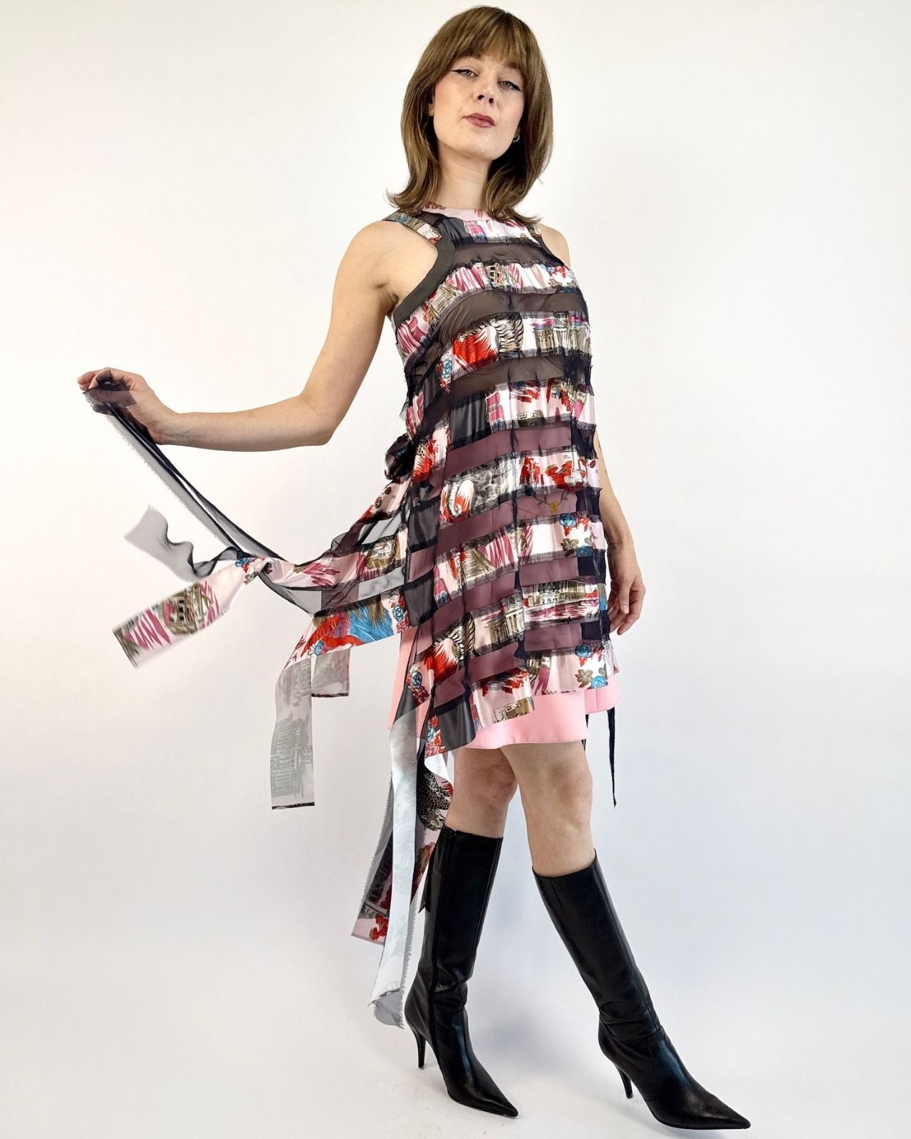 Sacai Season of Adventure Striped Ribbon Tunic