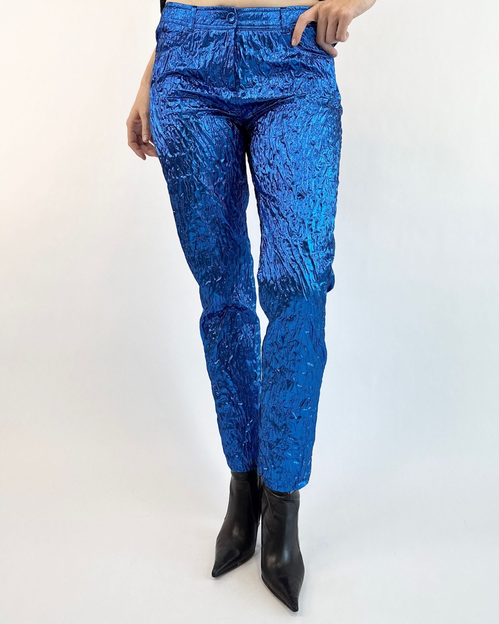 Krizia Electric Blues Metallic Set