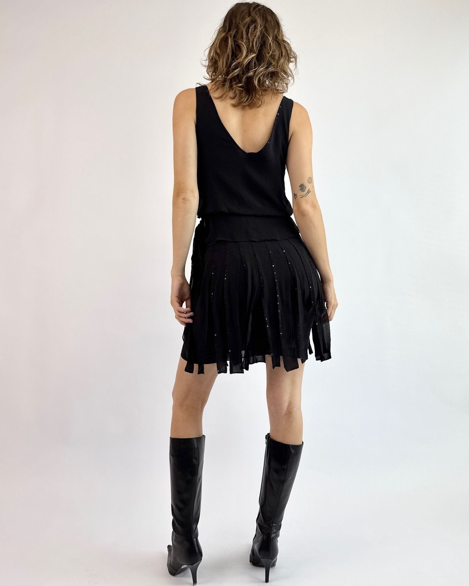 Dance Till You Drop Chiffon Flapper Dress